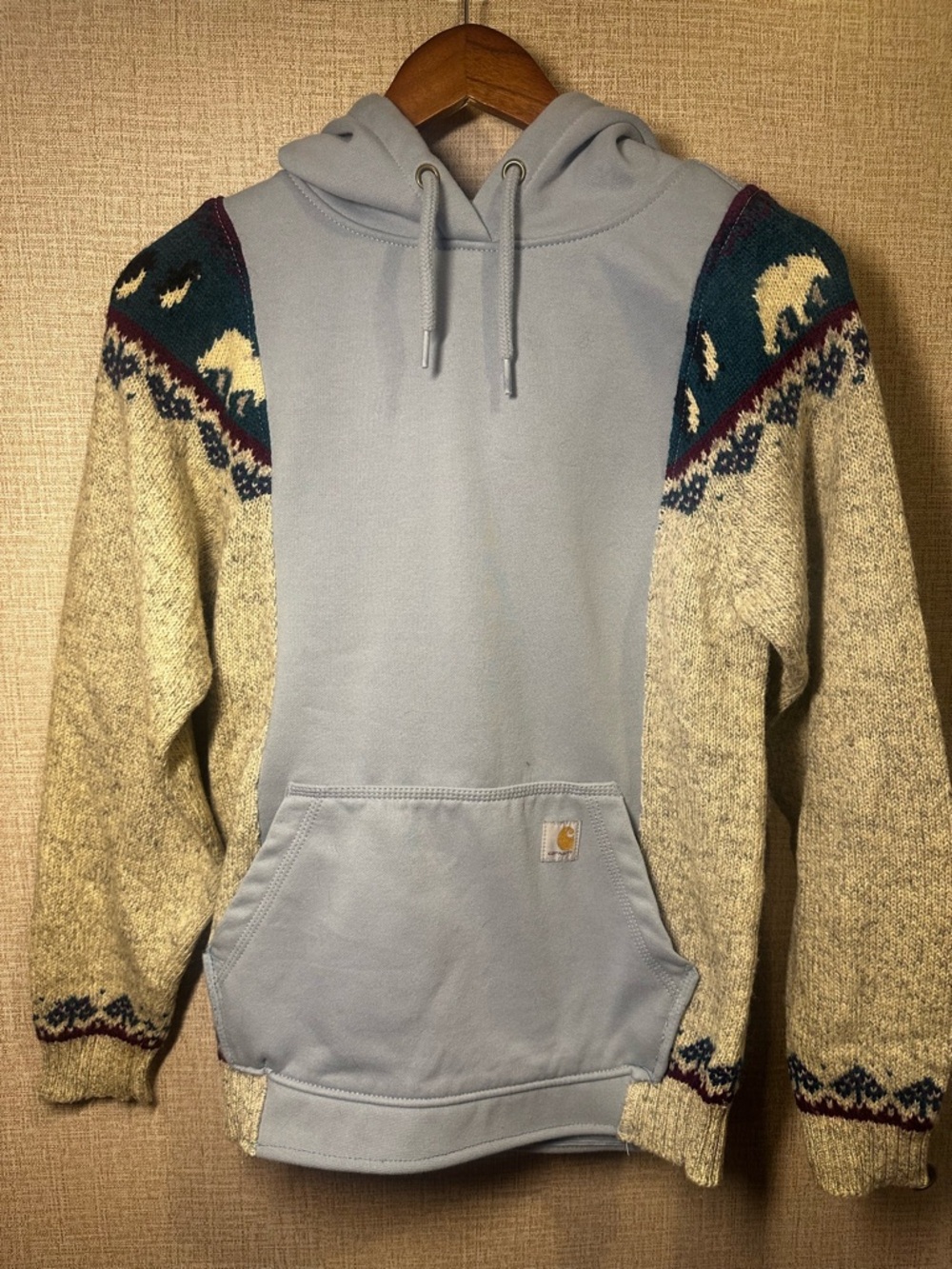 Reworked Carhartt hoodie